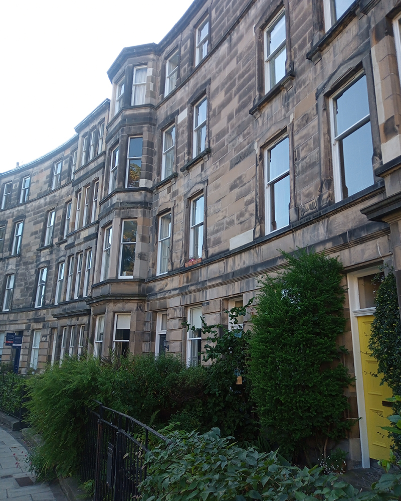 Image of Edinburgh flats