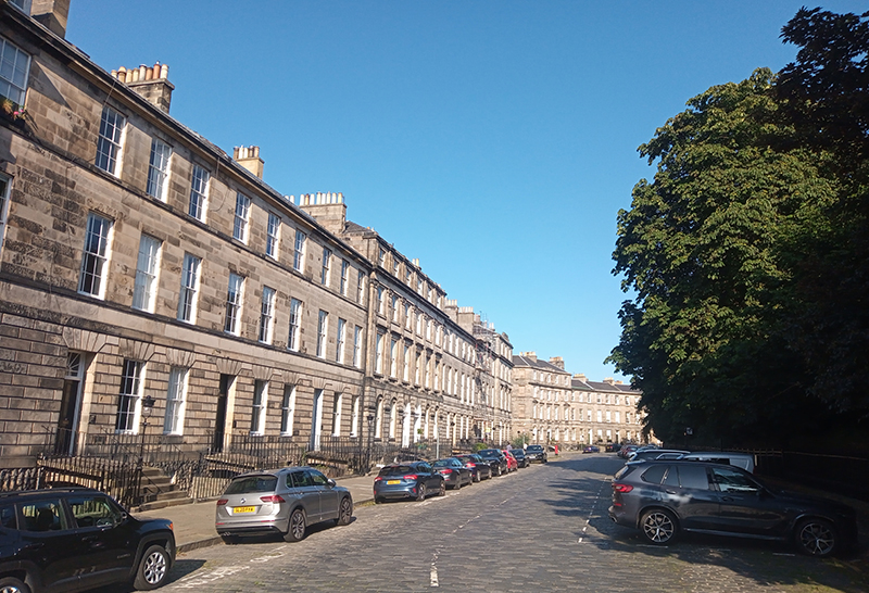 Image of Edinburgh flats