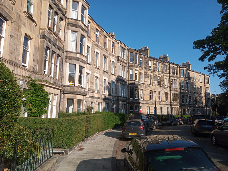 Image of Edinburgh flats